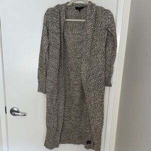 Sanctuary Womens Cozy Knit‎ Hooded Cardigan Sweater S